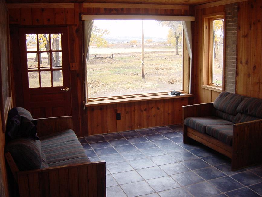 Interior — Italian Tile, Picture Window (West)